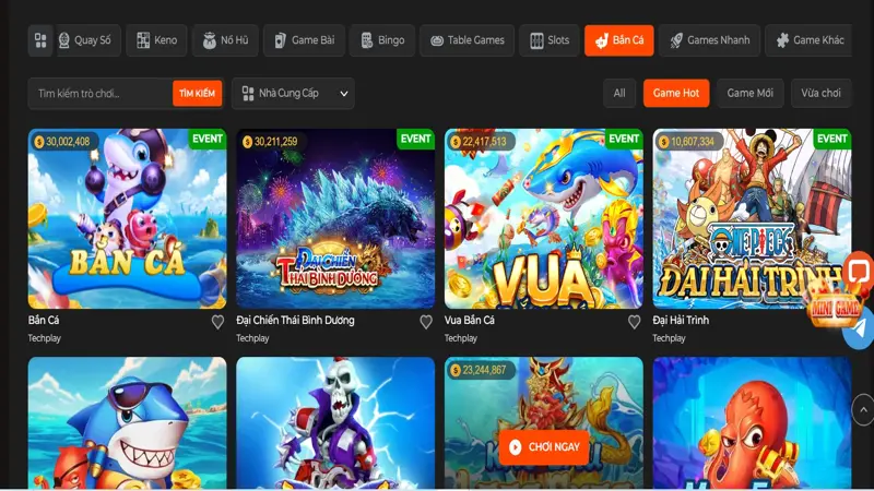 Tổng quan về game bắn cá trên nền tảng SV88