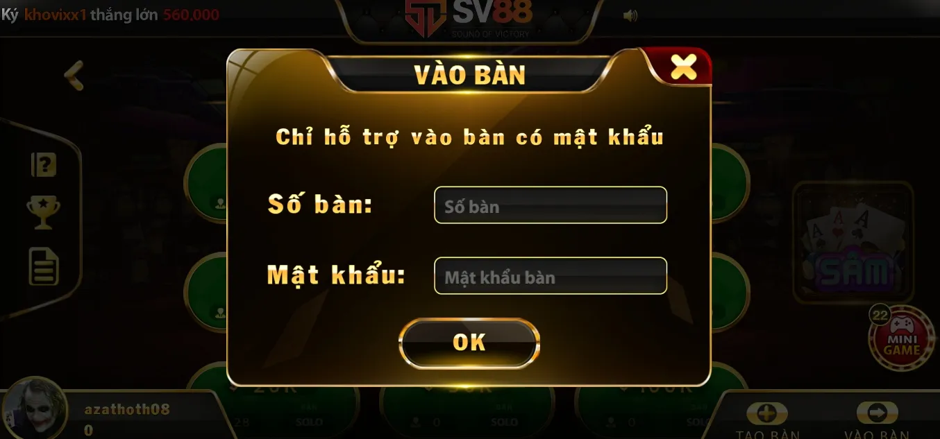 ưu điểm nổi bật khi chơi Sâm lốc