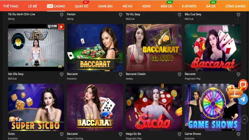 live casino sv88 Trải nghiệm live casino tại nhà cái hàng đầu