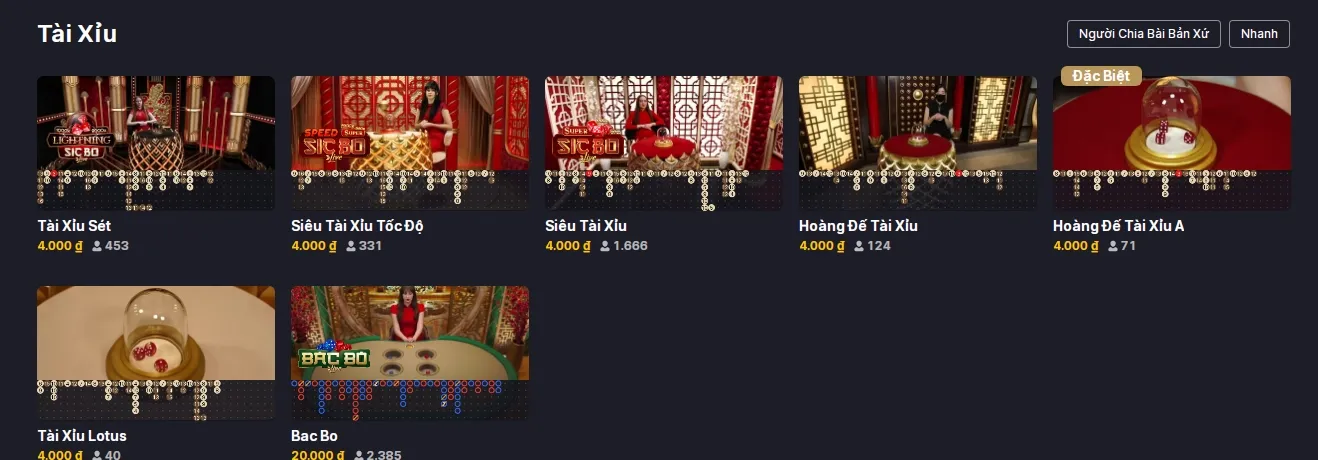 Đánh Sic bo online tại SV88 