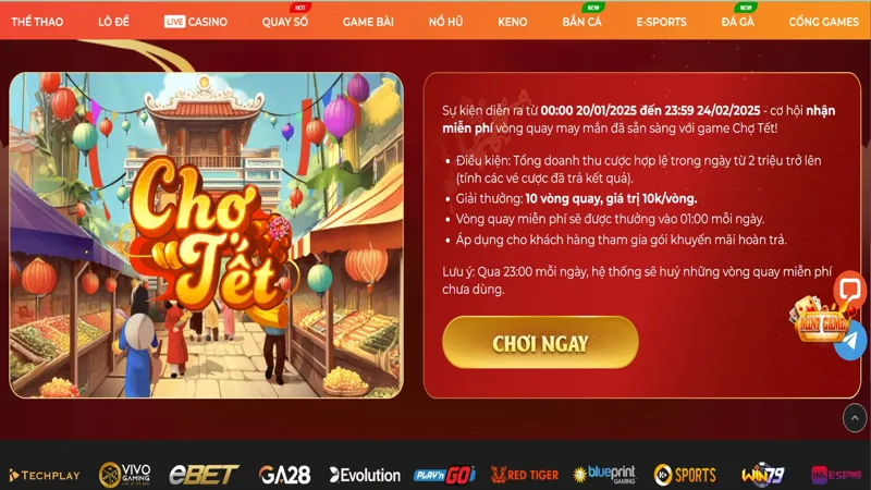 Khám phá các chương trình khuyến mãi