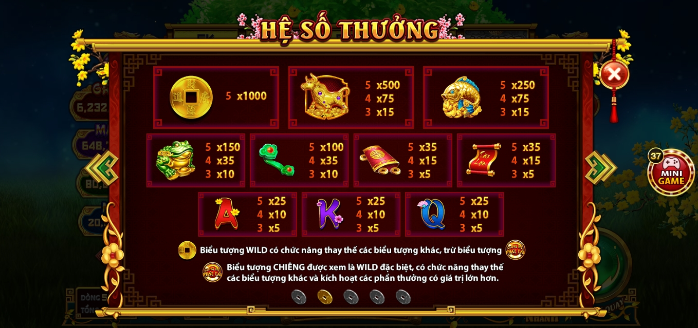 thưởng slot Cung hỷ phát tài ở SV88 