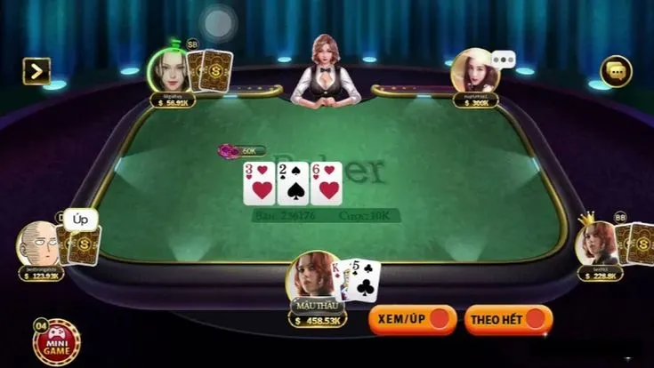 Trình tự diễn ra ván bài Poker 