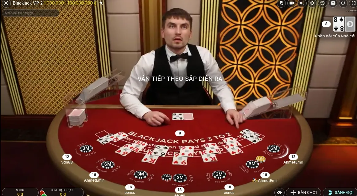 tham gia chơi Blackjack đổi thưởng 