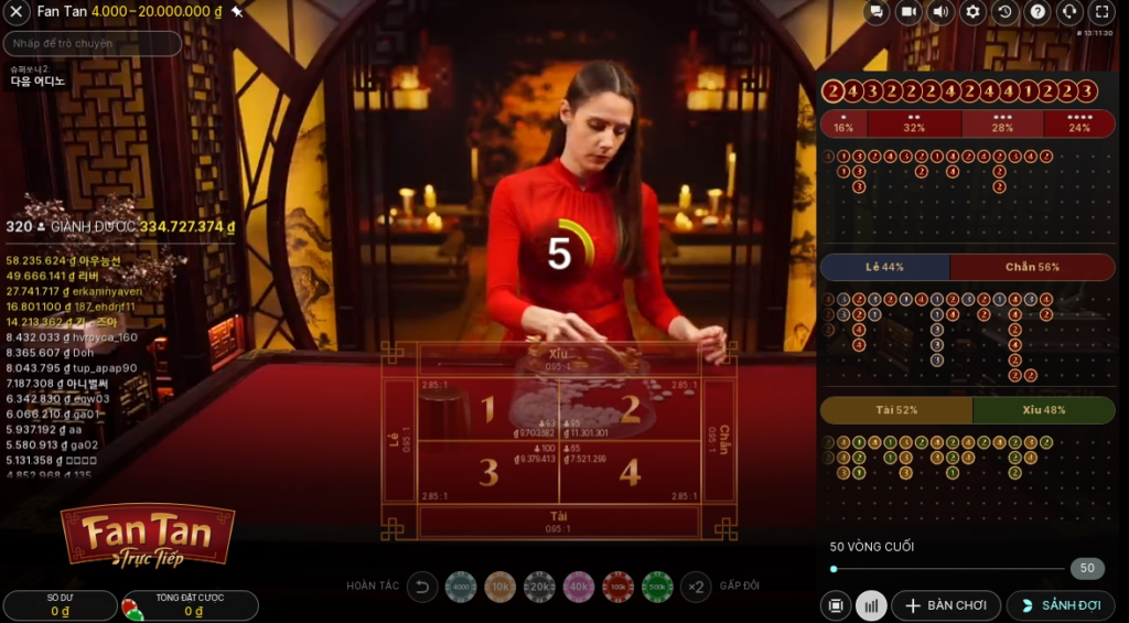 Tìm hiểu thông tin game casino Fantan cần biết