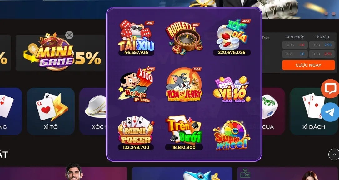 Luật chơi slot Mini Poker SV 88 