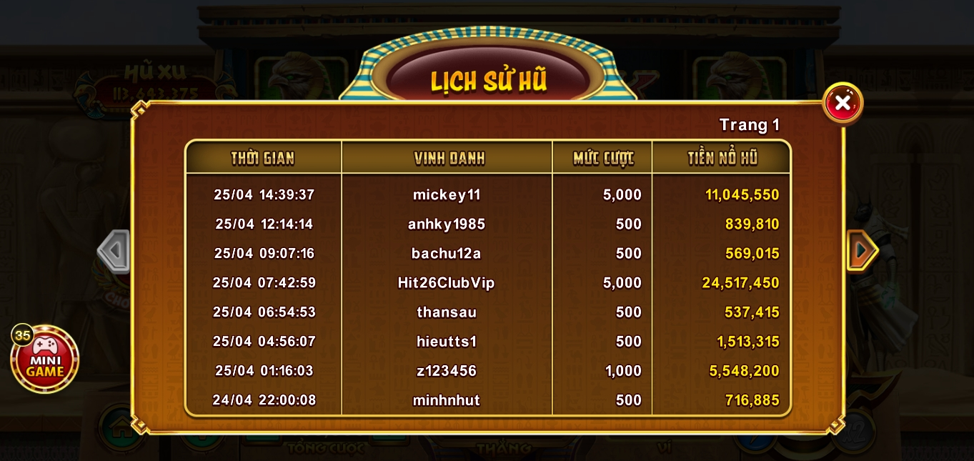 Săn hũ Jackpot từ nhà cái