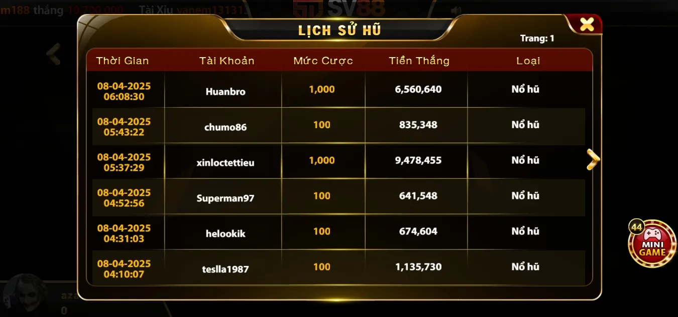Bí quyết chơi mini slot Kim cương chuẩn 