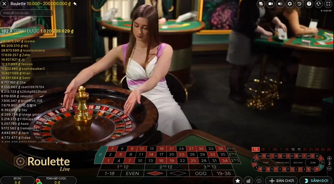 Chơi Roulette livestream tại SV88 online ra sao?