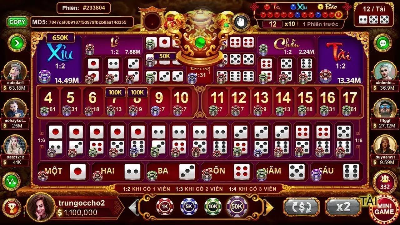 cược game sicbo tài phú sv 88