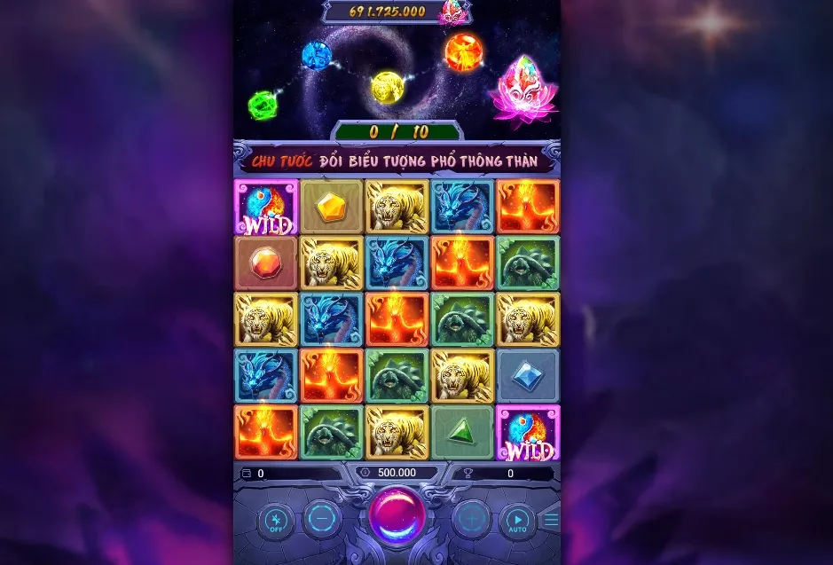 Truy cập game slot Tứ thần thú SV88