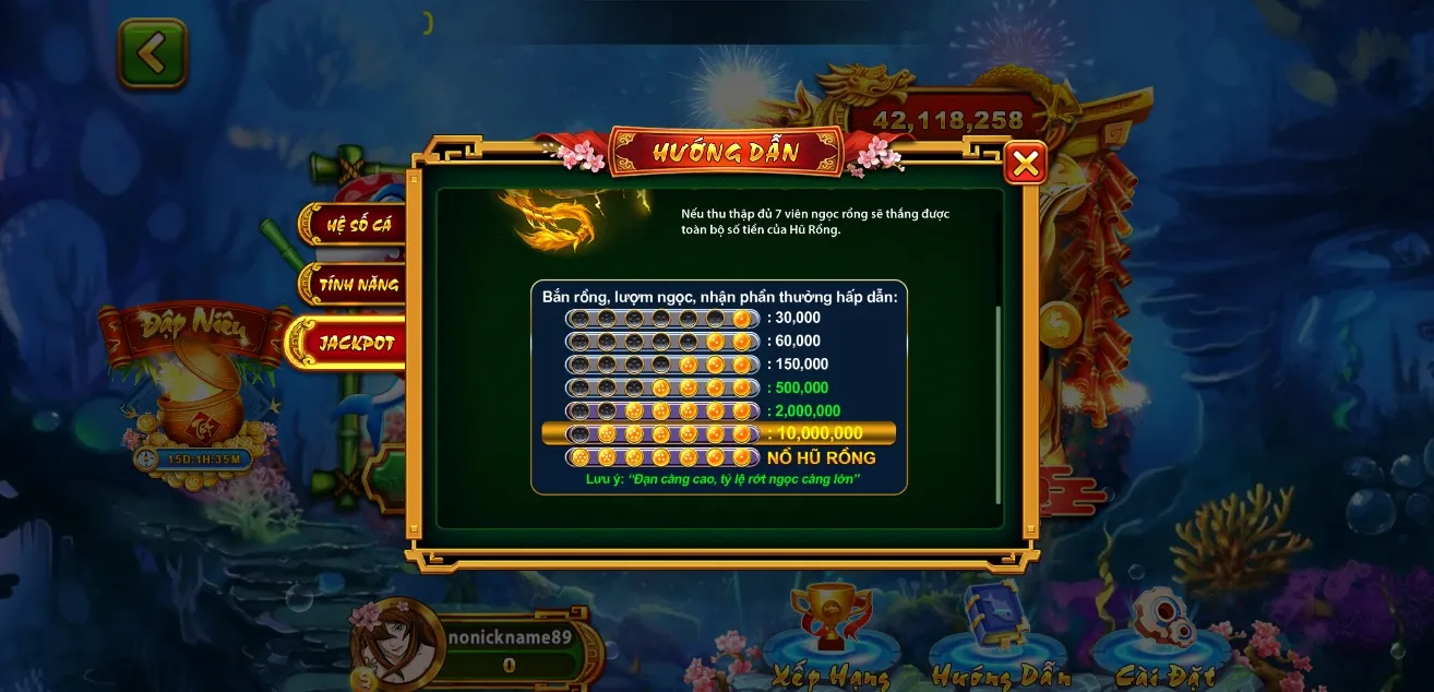 Game thủ bắn cá săn Jackpot 