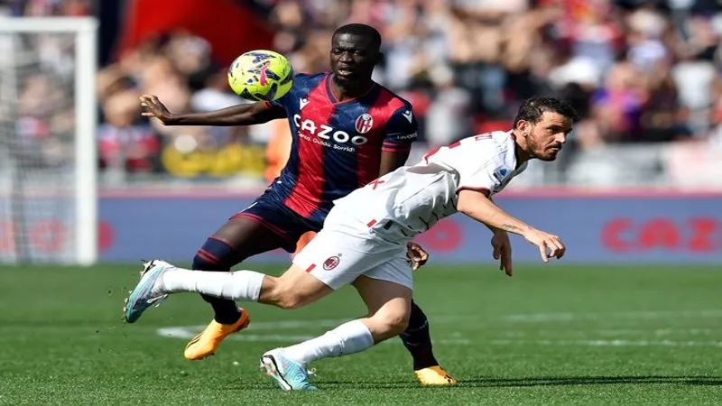 soi keo Bologna vs AC Milan 1